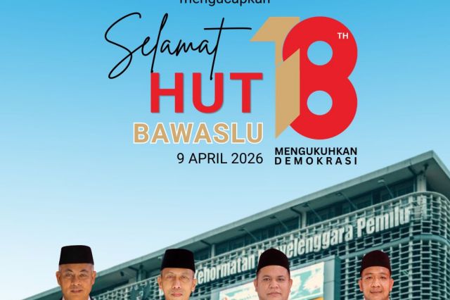 HUT Bawaslu ke-18, DPRD Asahan Ajak Semua Pihak Kukuhkan Demokrasi untuk Indonesia Maju